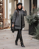 پالتو یقه گرد