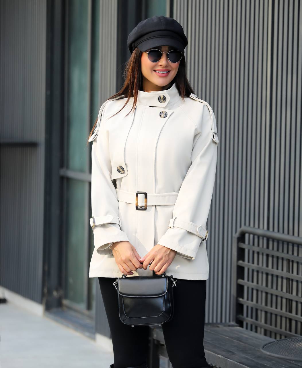 مانتو بارانی سانتانا کوتاه