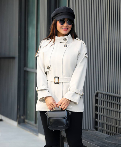 مانتو بارانی سانتانا کوتاه