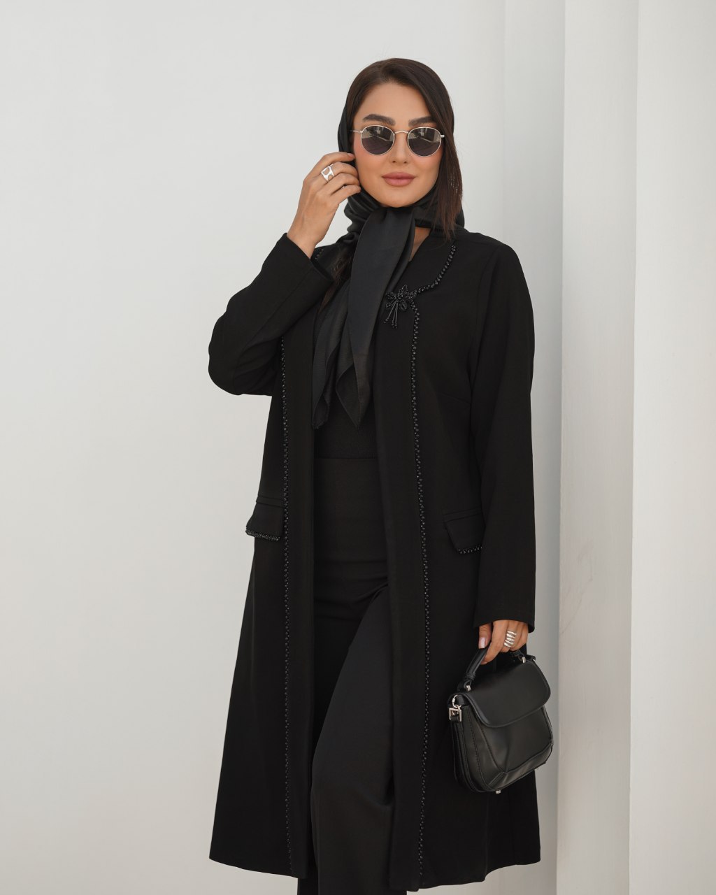 مدل مانتو مجلسی شیک زنانه بلند