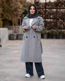 پالتو بلند یقه انگلیسی فوتر