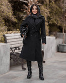 پالتو یقه انگلیسی ۴ دکمه