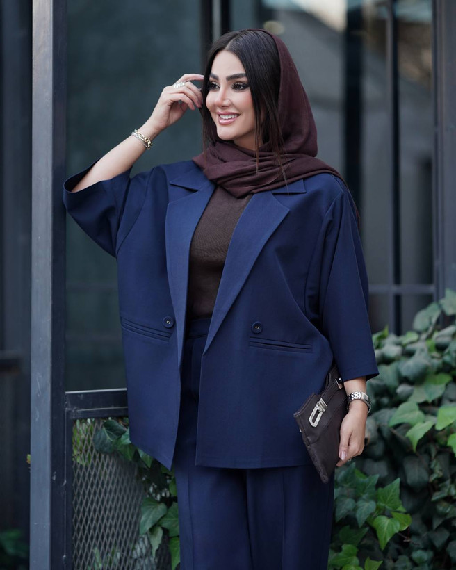 مانتو کت شلواری