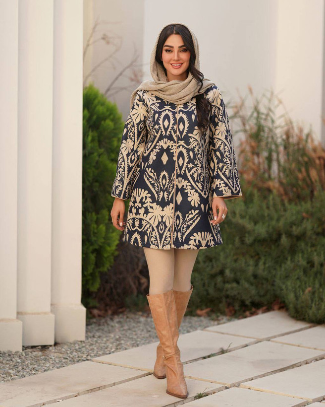 پالتو کوتاه شیک طرحدار