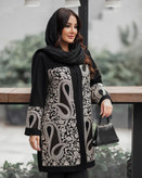 مانتو مجلسی سوزن دوزی