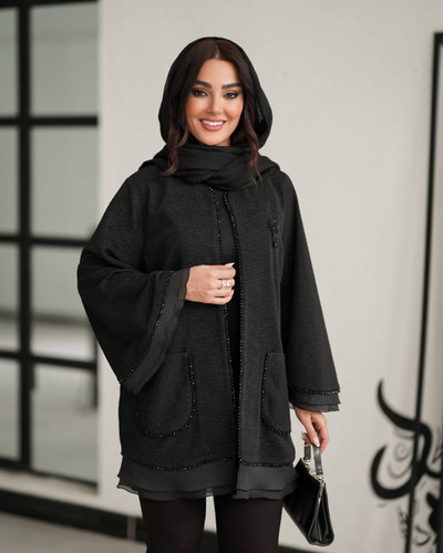 مانتو مجلسی زنانه کریستال دوزی