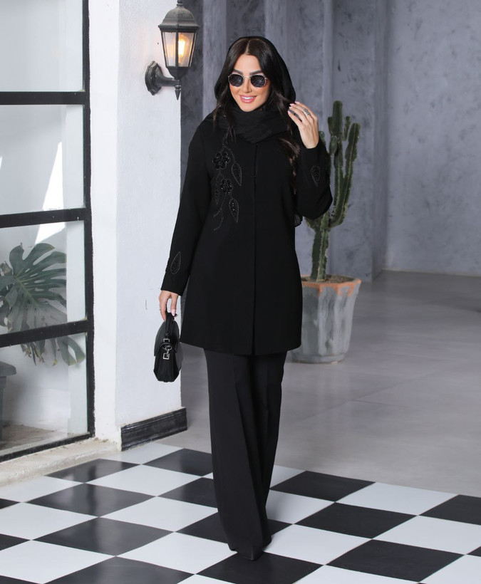 مانتو زنانه مجلسی مرویجت گلدوزی