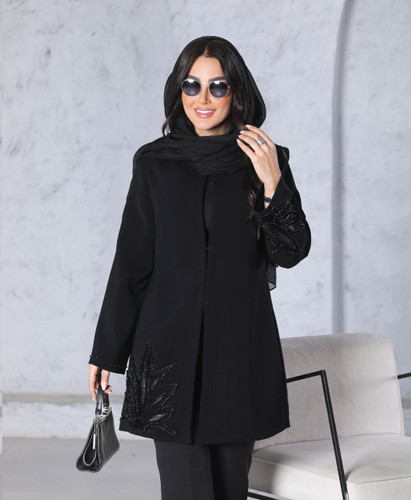 مانتو زنانه مجلسی مرویجت ملیله دوزی