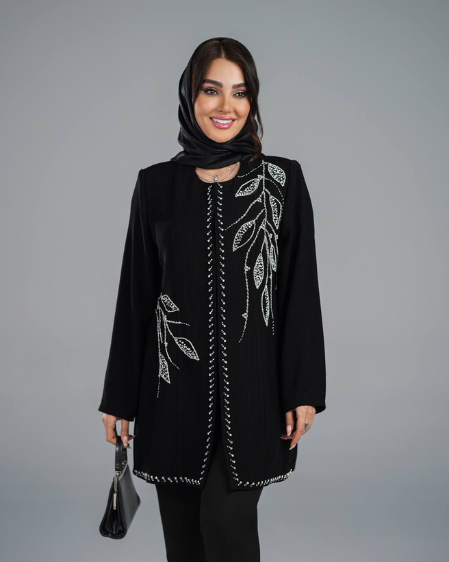 مانتو جواهردوزی کار دست