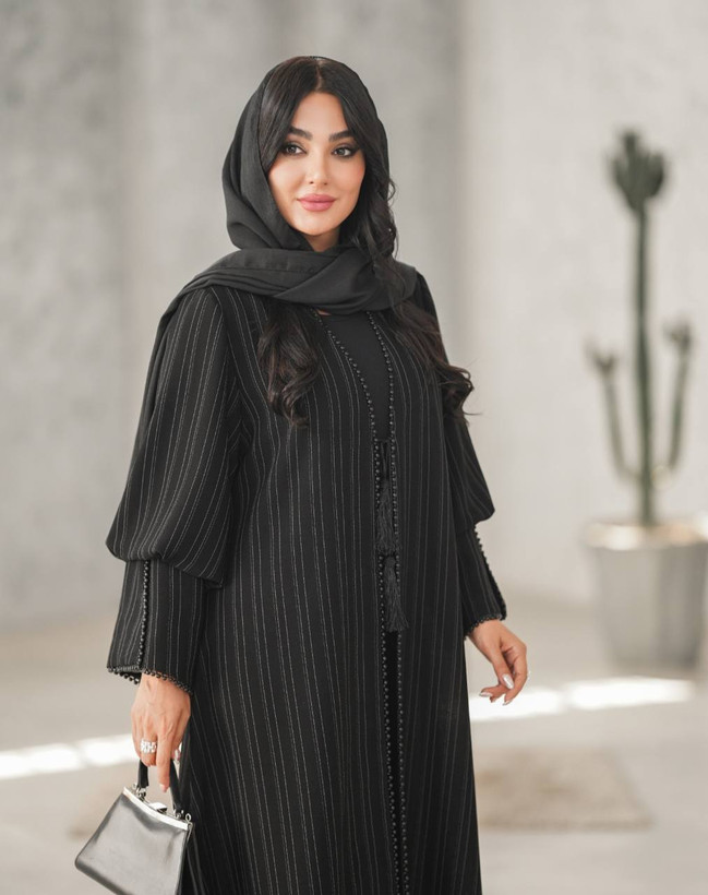 مانتو مجلسی مروارید دوزی